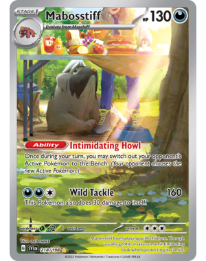Pokemon Mabosstiff (218) Lightly Played Holofoil