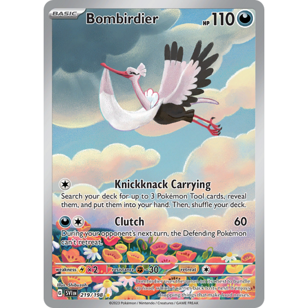 Pokemon Bombirdier (219) Lightly Played Holofoil