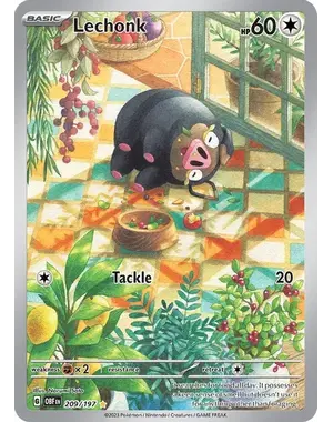 Pokemon Lechonk (209) Lightly Played