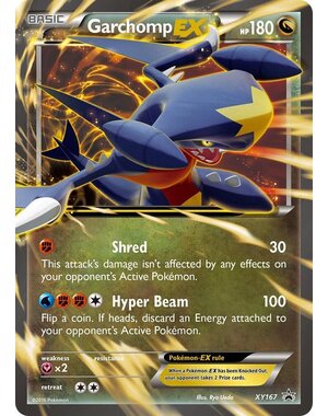 Pokemon Garchomp EX (XY167) Lightly Played