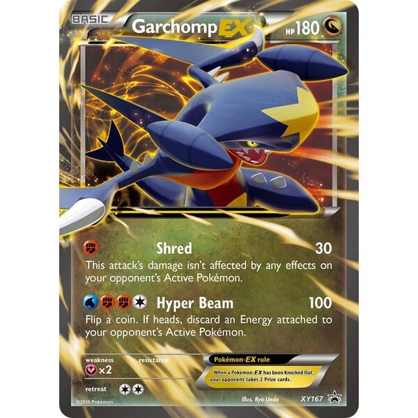 Pokemon Garchomp EX (XY167) Lightly Played