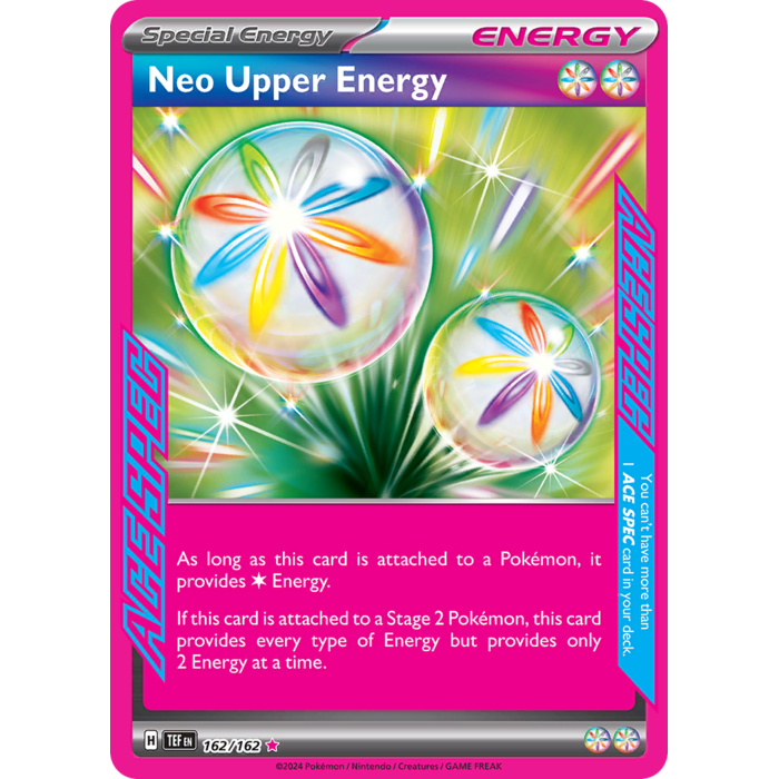 Pokemon Neo Upper Energy (162) Lightly Played Holofoil