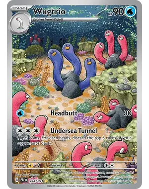 Pokemon Wugtrio (224) Lightly Played Holofoil