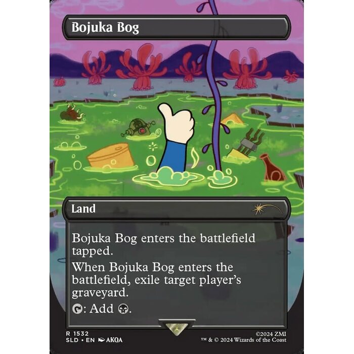 Magic: The Gathering Bojuka Bog (1532) Near Mint