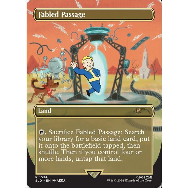 Magic: The Gathering Fabled Passage (1534) Lightly Played
