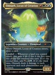 Magic: The Gathering Omnath, Locus of Creation (Rainbow Foil) (1686) Lightly Played Foil