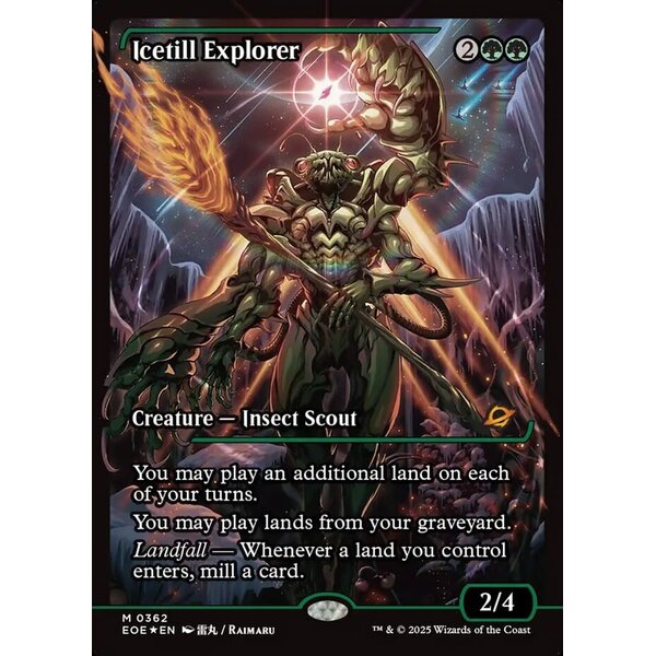 Magic: The Gathering Icetill Explorer (Showcase) (362) Near Mint Foil