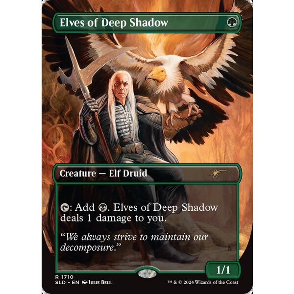 Magic: The Gathering Elves of Deep Shadow (1710) Lightly Played