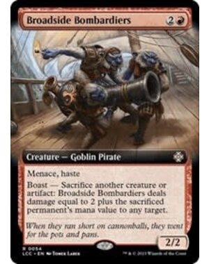 Magic: The Gathering Broadside Bombardiers (Extended Art) (054) Lightly Played