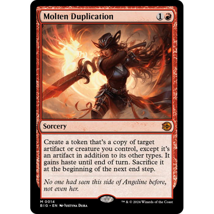 Magic: The Gathering Molten Duplication (014) Lightly Played