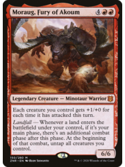 Magic: The Gathering Moraug, Fury of Akoum (150) Lightly Played Foil