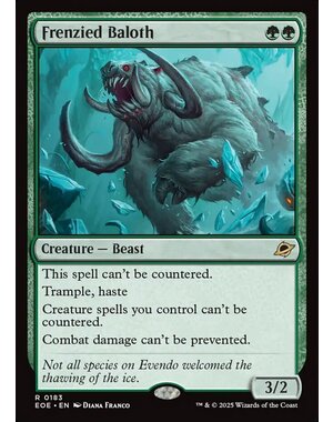 Magic: The Gathering Frenzied Baloth (183) Lightly Played