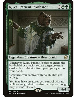 Magic: The Gathering Ruxa, Patient Professor (066) Lightly Played