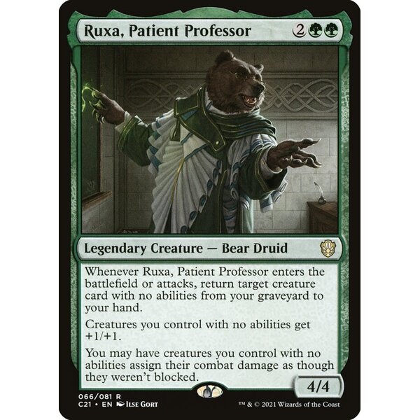 Magic: The Gathering Ruxa, Patient Professor (066) Lightly Played