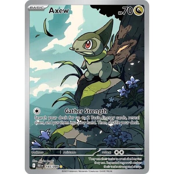 Pokemon Axew (145) Lightly Played