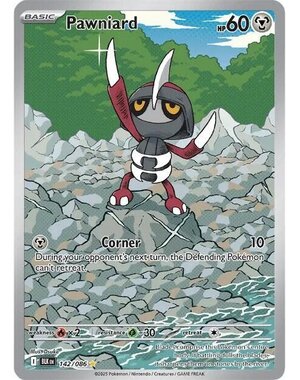 Pokemon Pawniard (142) Lightly Played Holofoil