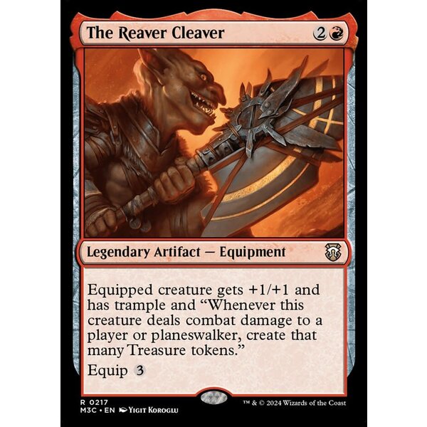 Magic: The Gathering The Reaver Cleaver (217) Lightly Played