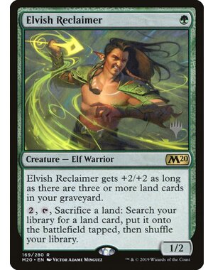 Magic: The Gathering Elvish Reclaimer (169p) Lightly Played Foil