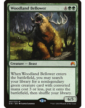 Magic: The Gathering Woodland Bellower (207) Lightly Played