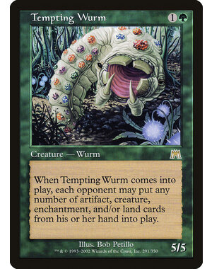 Magic: The Gathering Tempting Wurm (291) Lightly Played