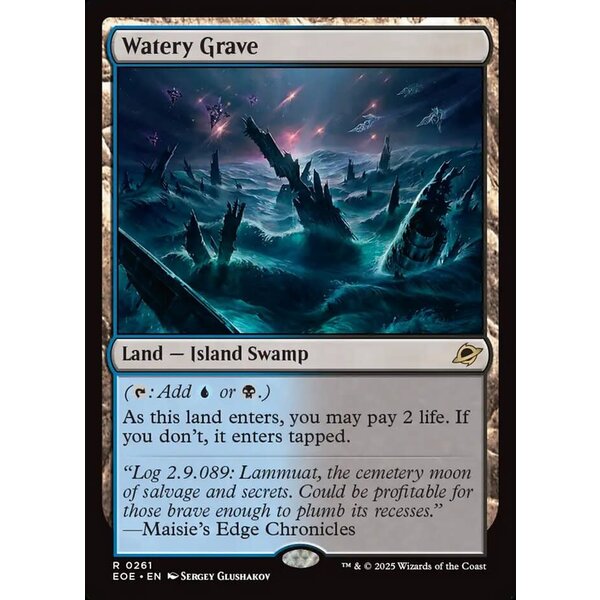 Magic: The Gathering Watery Grave (261) Lightly Played
