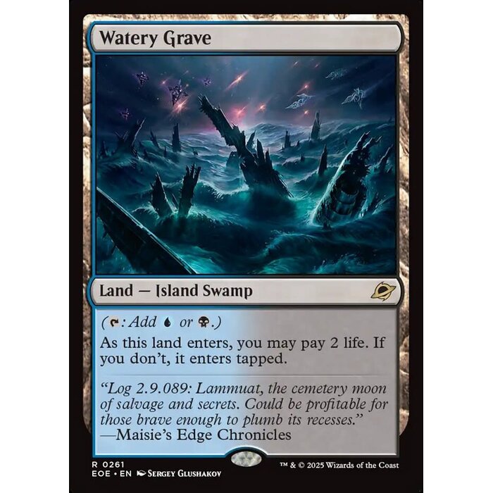 Magic: The Gathering Watery Grave (261) Lightly Played