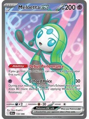 Pokemon Meloetta ex (159) Lightly Played Holofoil