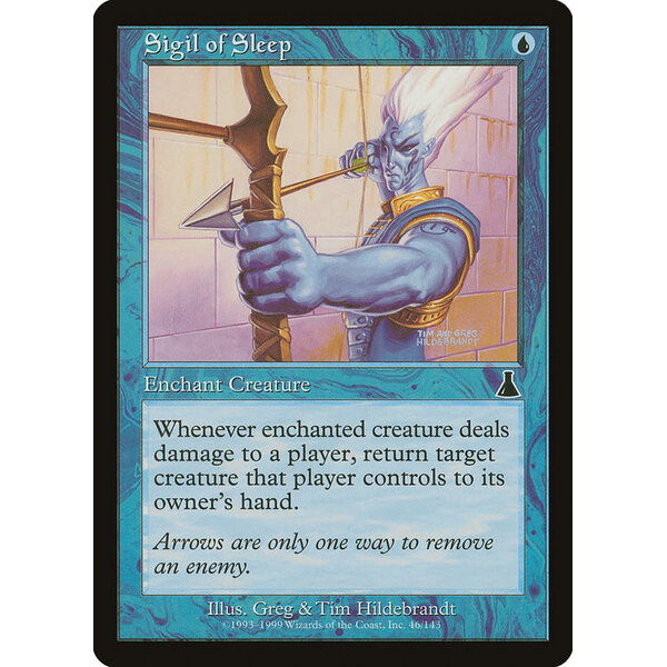 Magic: The Gathering Sigil of Sleep (046) Lightly Played