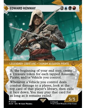 Magic: The Gathering Edward Kenway (Showcase) (143) Lightly Played