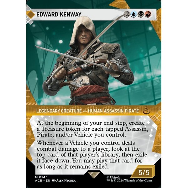 Magic: The Gathering Edward Kenway (Showcase) (143) Lightly Played