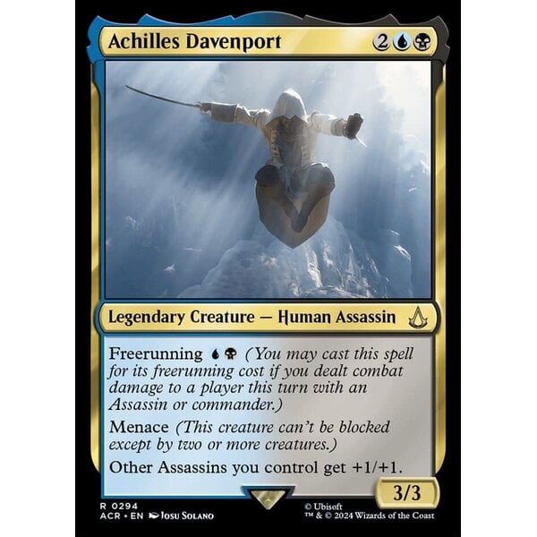 Magic: The Gathering Achilles Davenport (294) Lightly Played