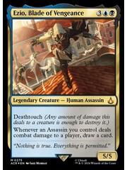 Magic: The Gathering Ezio, Blade of Vengeance (275) Lightly Played Foil
