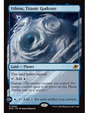Magic: The Gathering Uthros, Titanic Godcore (260) Lightly Played