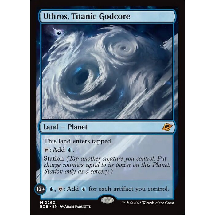 Magic: The Gathering Uthros, Titanic Godcore (260) Lightly Played