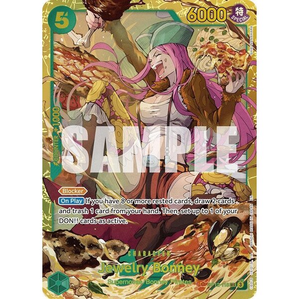 Bandai Jewelry Bonney (OP12-118) Lightly Played