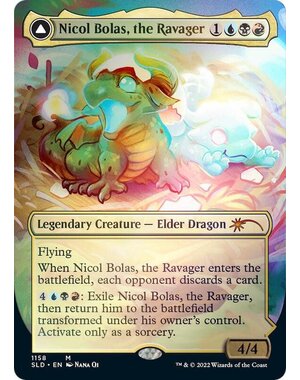Magic: The Gathering Nicol Bolas, the Arisen (1158) Near Mint Foil