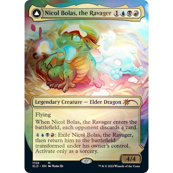 Magic: The Gathering Nicol Bolas, the Arisen (1158) Near Mint Foil