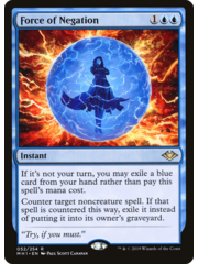 Magic: The Gathering Force of Negation (052) Lightly Played