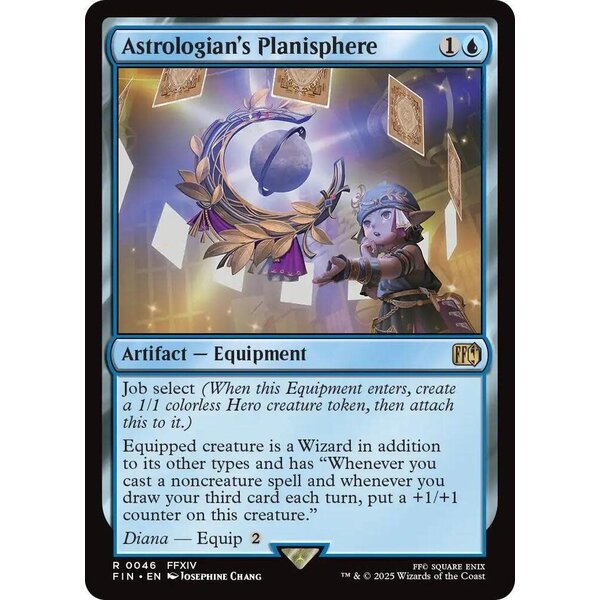 Magic: The Gathering Astrologian's Planisphere (046) Lightly Played Foil