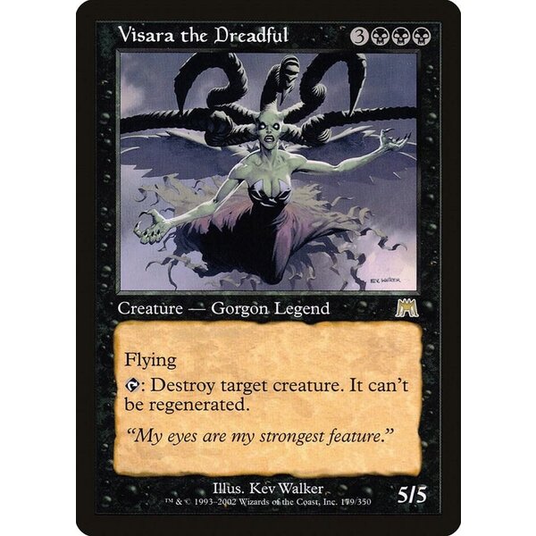 Magic: The Gathering Visara the Dreadful (179) Lightly Played