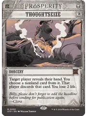 Magic: The Gathering Thoughtseize (020) Lightly Played