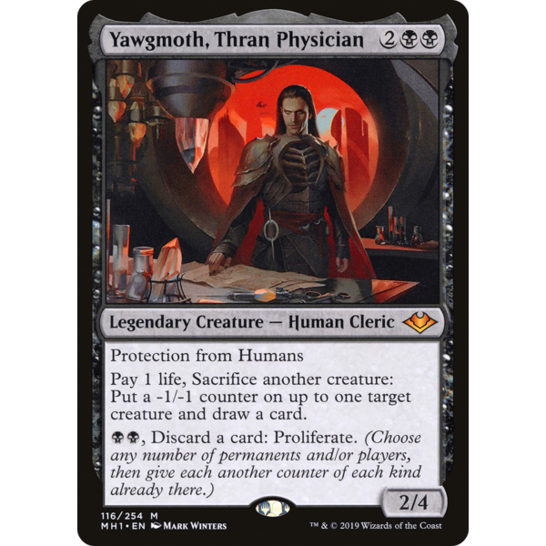 Magic: The Gathering Yawgmoth, Thran Physician (116) Lightly Played