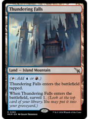Magic: The Gathering Thundering Falls (269) Lightly Played