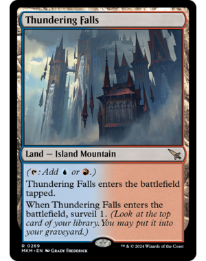 Magic: The Gathering Thundering Falls (269) Lightly Played