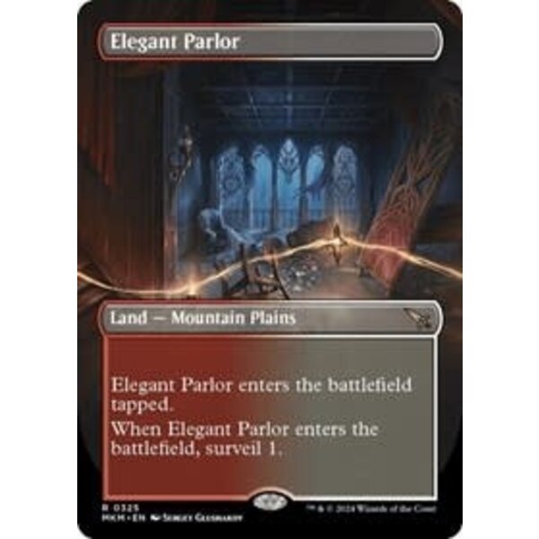 Magic: The Gathering Elegant Parlor (Borderless) (325) Lightly Played