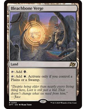 Magic: The Gathering Bleachbone Verge (250) Lightly Played