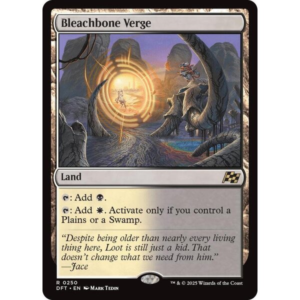 Magic: The Gathering Bleachbone Verge (250) Lightly Played