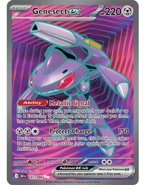 Pokemon Genesect ex (161) Lightly Played Holofoil