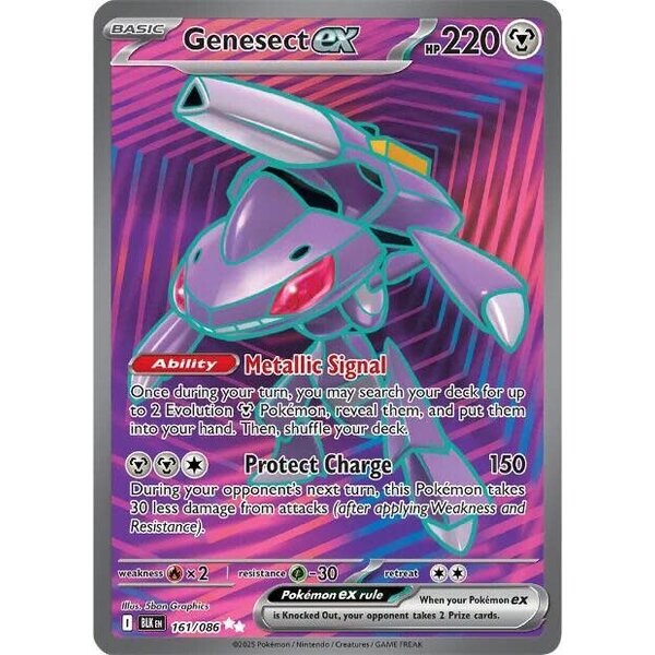 Pokemon Genesect ex (161) Lightly Played