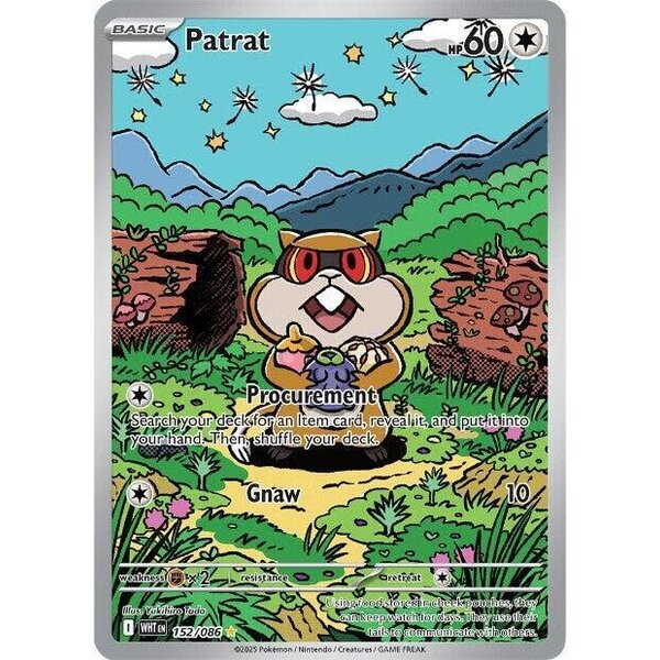 Pokemon Patrat (152) Lightly Played
